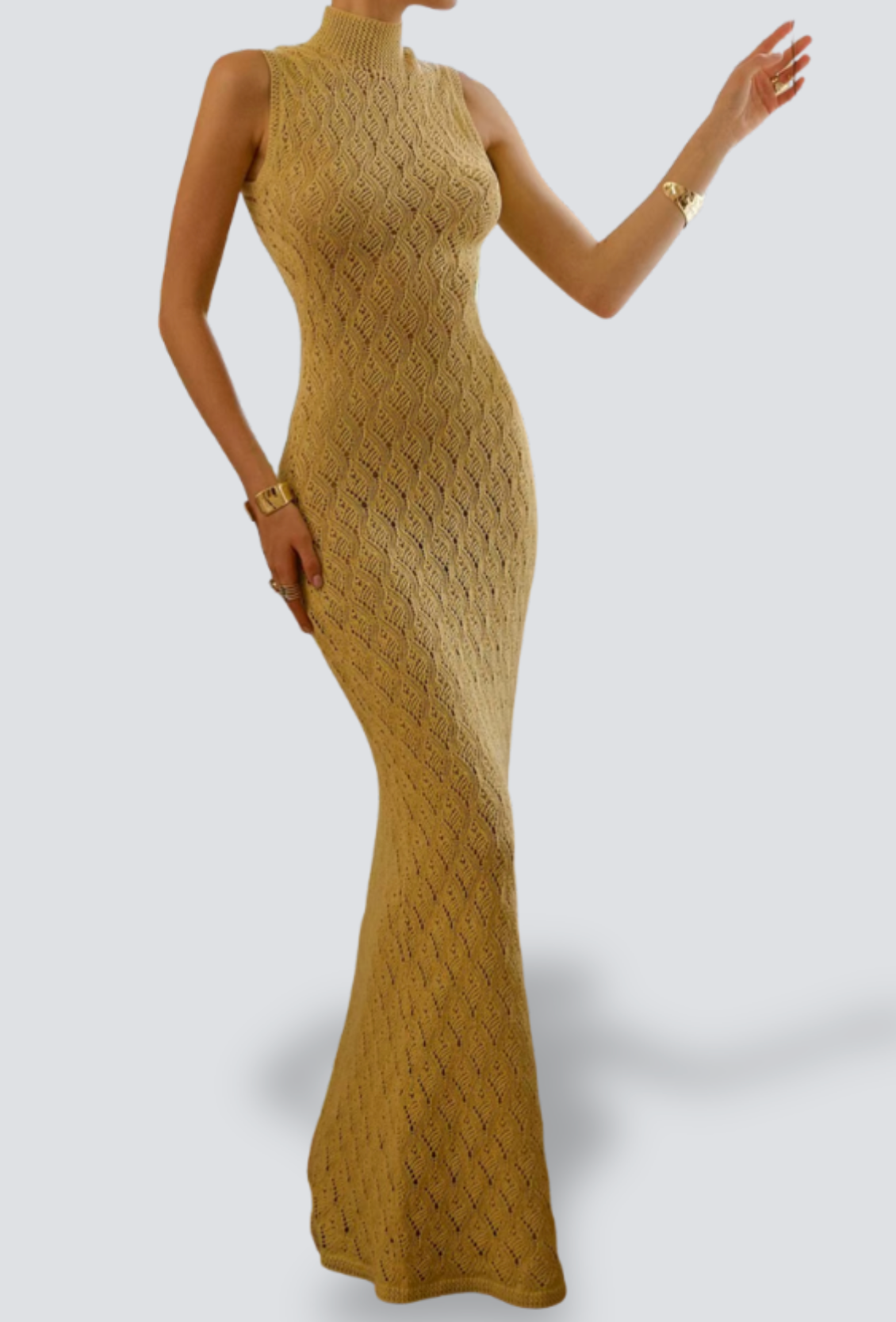 Elowen - Mouwloze Elegante Jurk