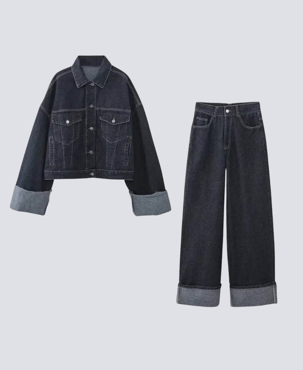 Aria - Denim Co-ord Set