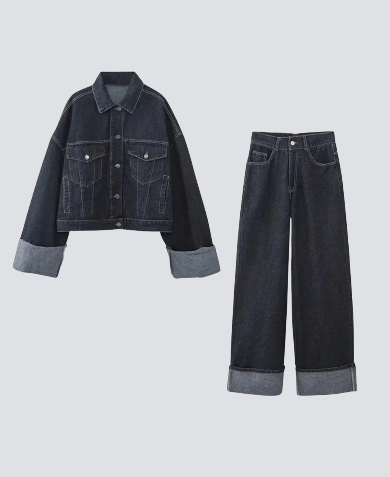 Aria - Denim Co-ord Set