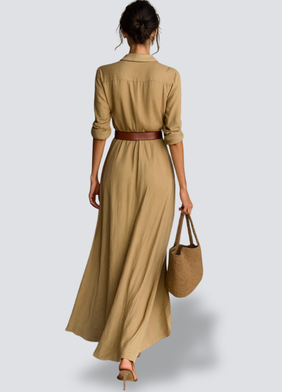 Isabella – Maxi-jurk met Taille-accent