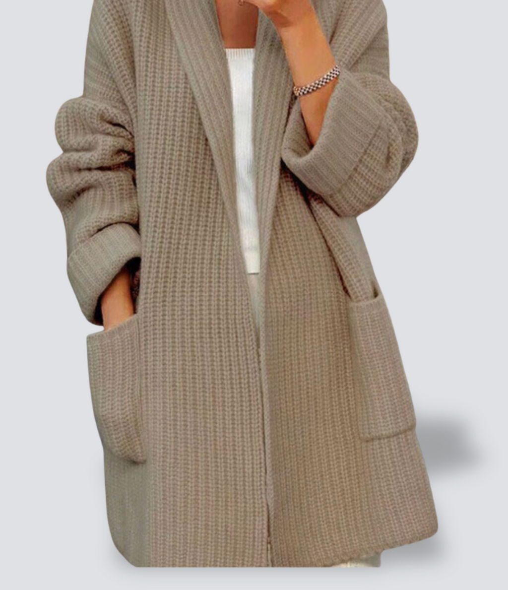 Selina - Gebreide Cardigan met Zakken