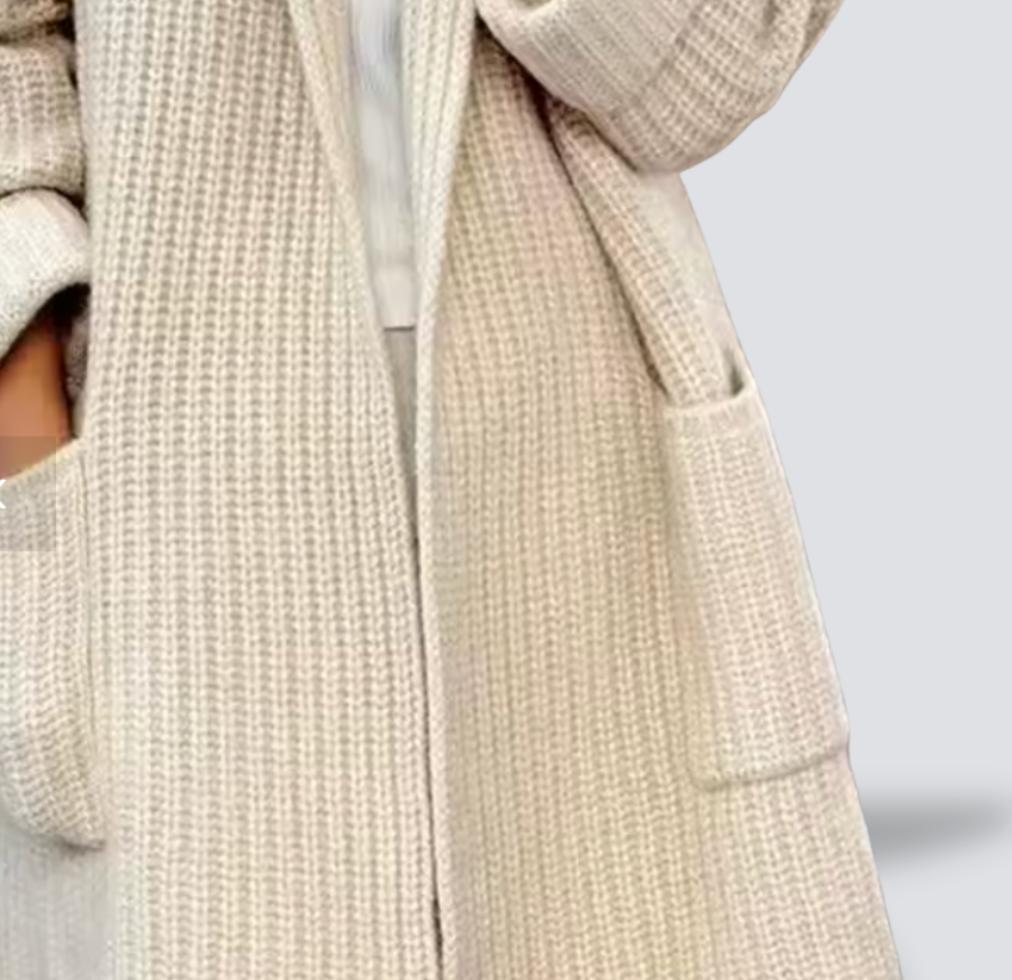 Selina - Gebreide Cardigan met Zakken