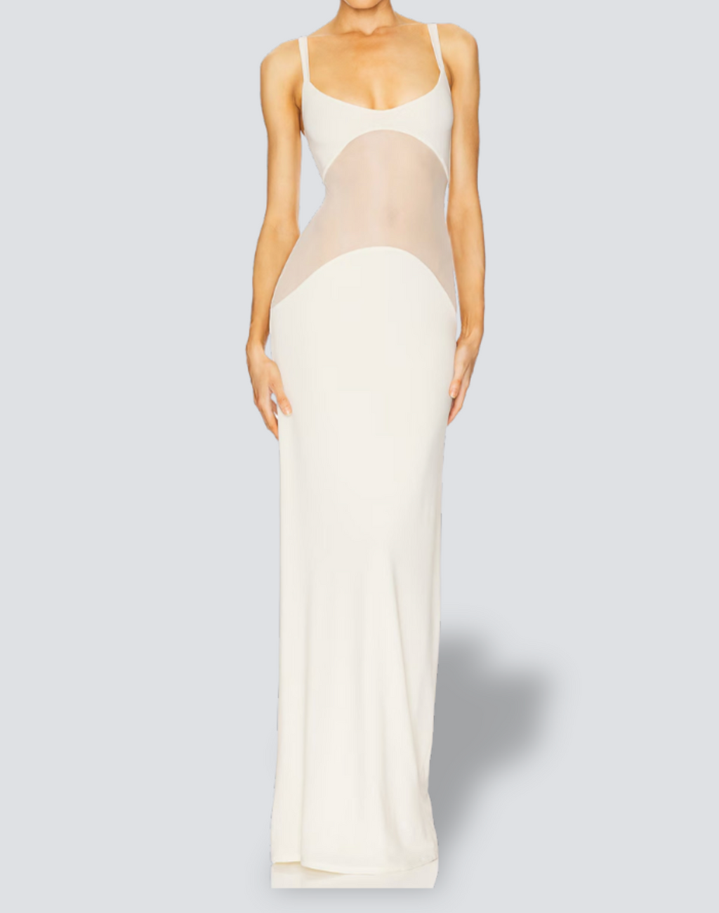 Amara – Transparante Curve Maxi-jurk