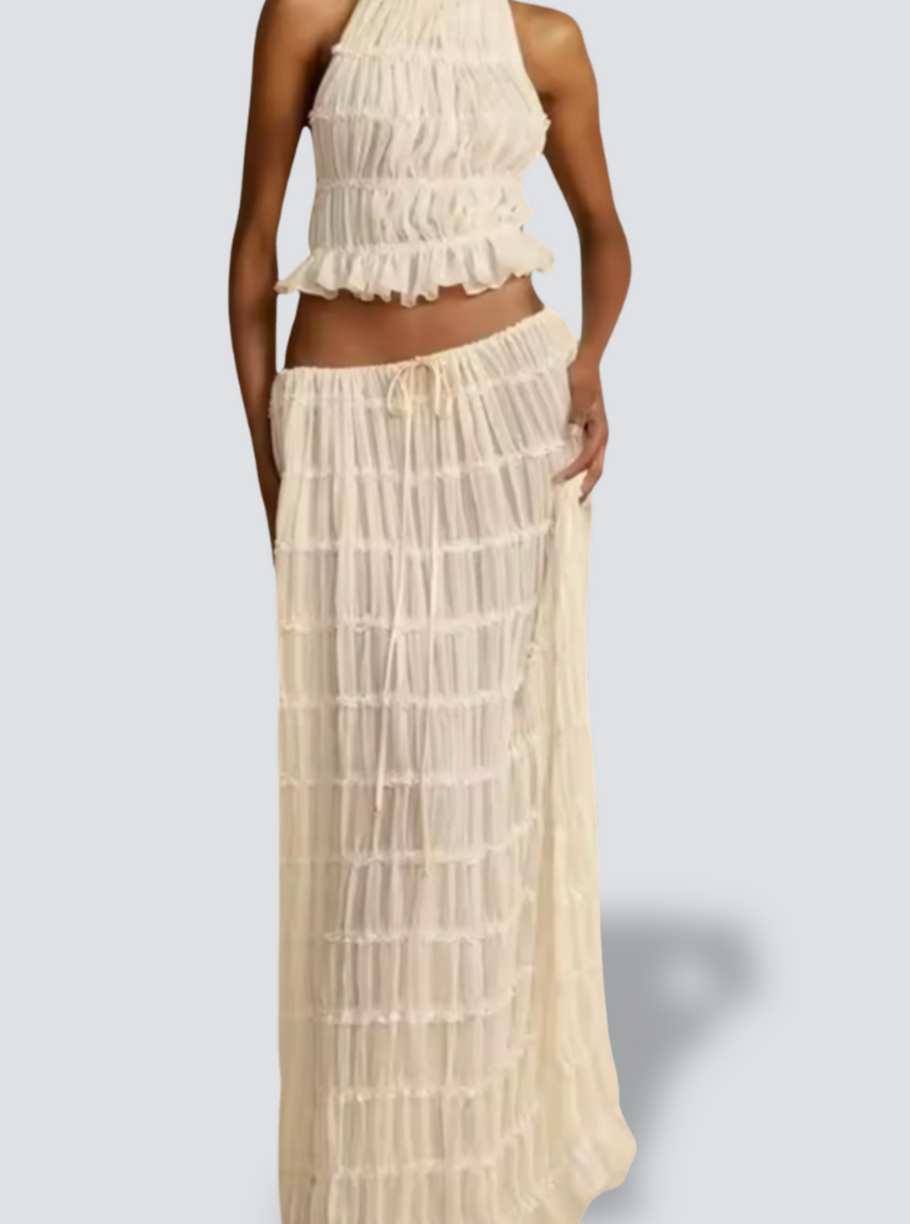 Luna- Bohemian Ruffle Set