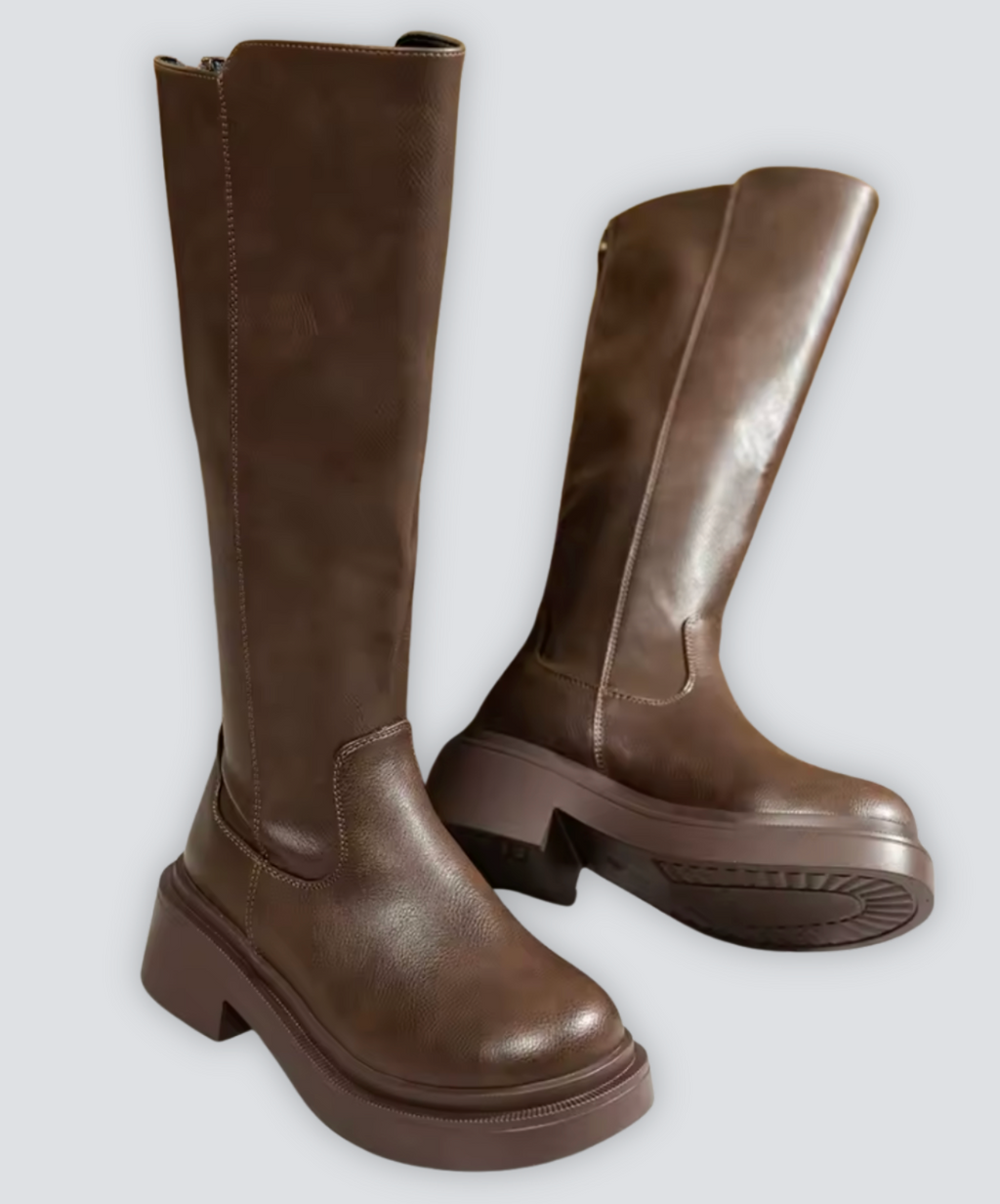 Marlise - Hoge Leren Boots