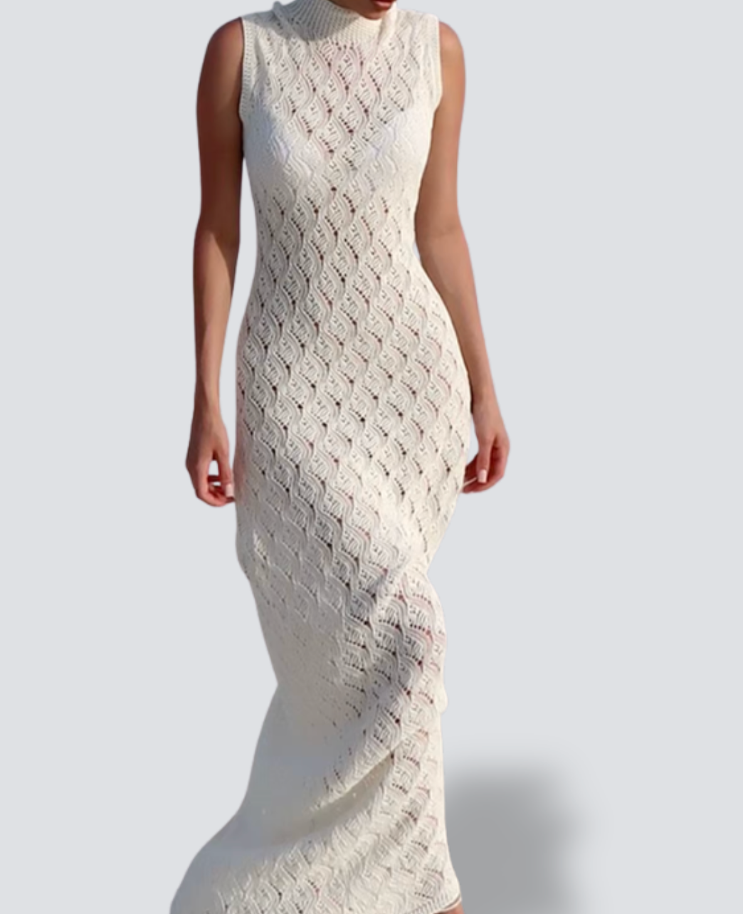 Elowen - Mouwloze Elegante Jurk