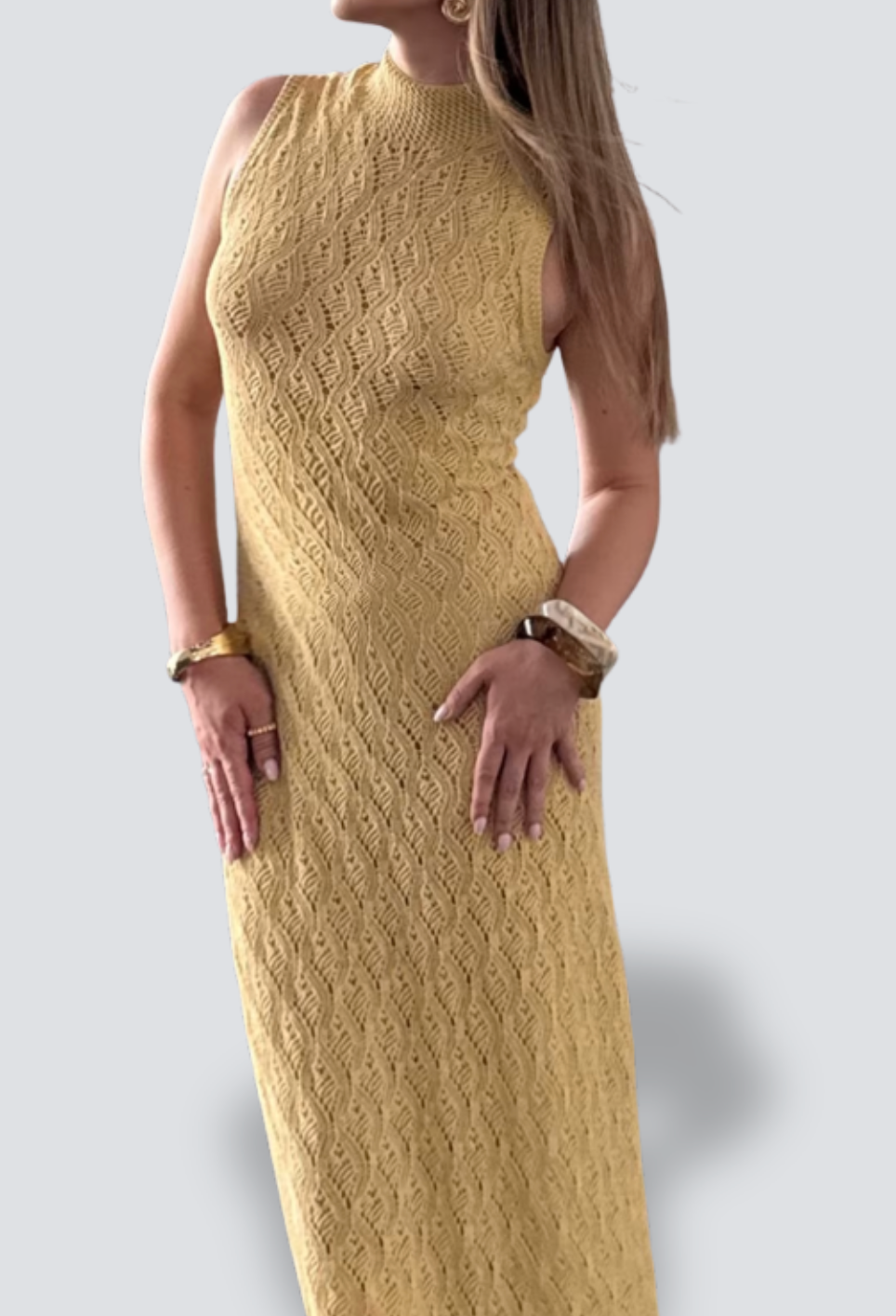 Elowen - Mouwloze Elegante Jurk